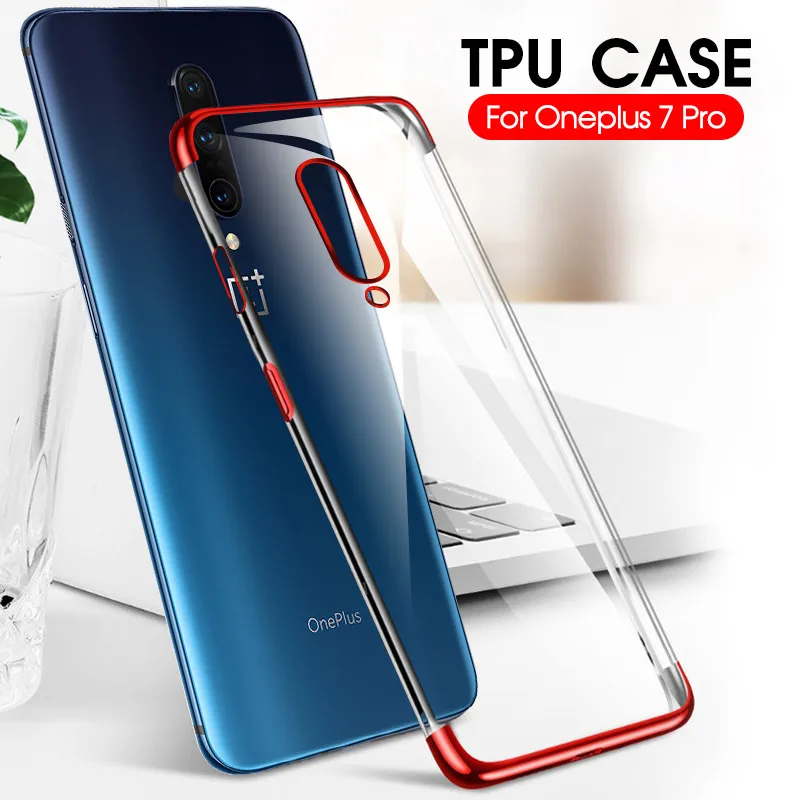 Прозрачный мягкий чехол из ТПУ для Oneplus 6 6T 5 T 7 Pro 1 + One Plus Oneplus7 силиконовый