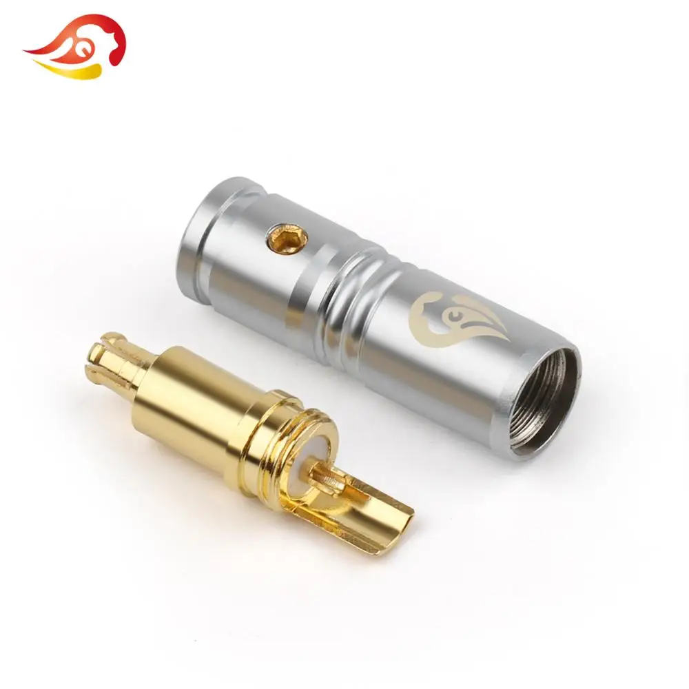 Разъем для наушников QYFANG 1 пара бериллиевый медный разъем A2DC корпус из