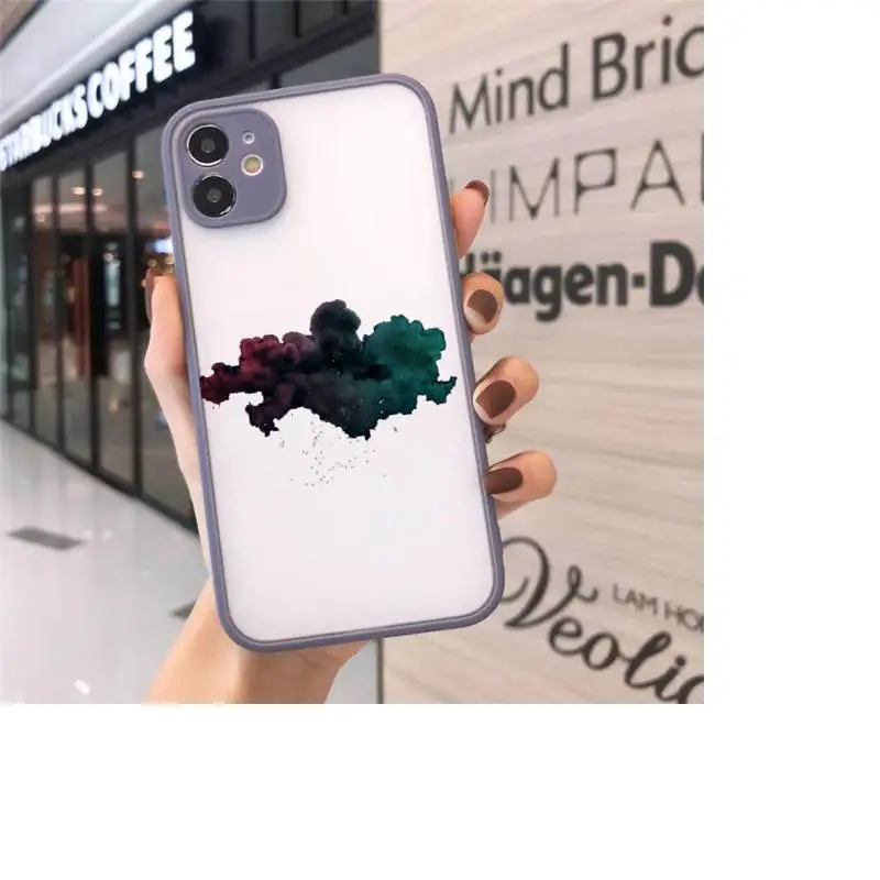 

Beautiful stars moon clouds simple Phone Cases Matte Transparent for iPhone 7 8 11 12 s mini pro X XS XR MAX Plus cover funda