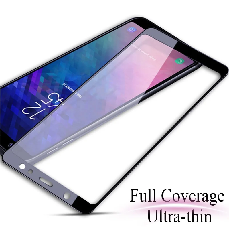 Защитное стекло для samsung galaxy a6 plus 2018 защита экрана samsun a6plus пленка gaxaly 6a закаленное