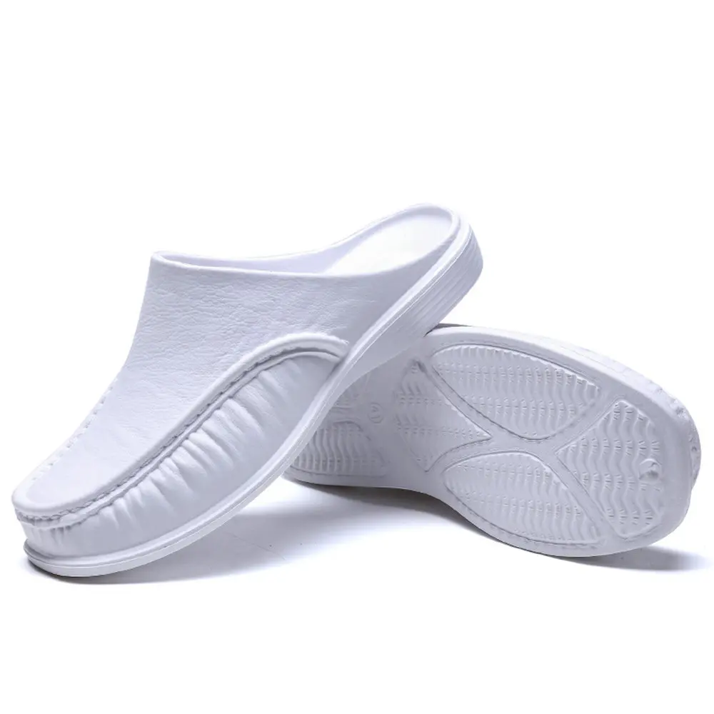 

Newbeads Men's Slip On Sandals Beach Flat Sandals Fashion Casual Slippers Antiskid Lightweight Breathable Garden Shoes Male