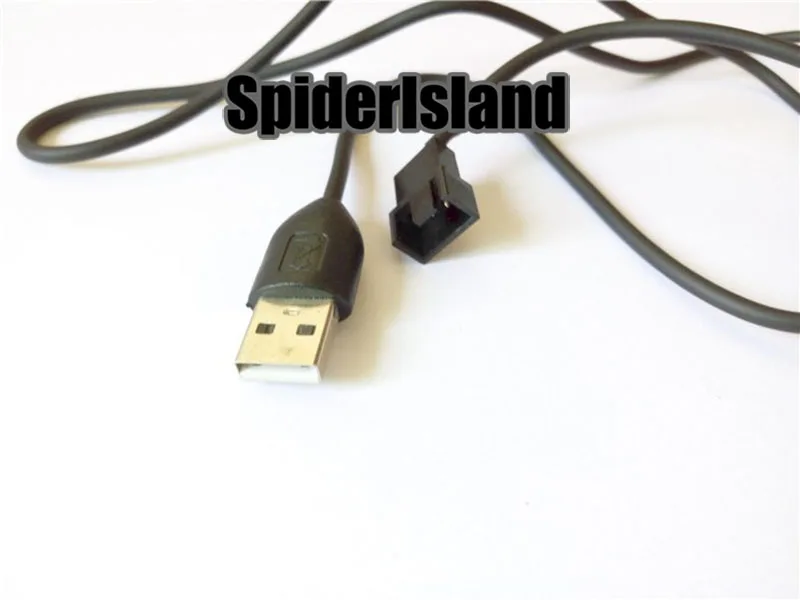 

Free Shipping Brand New USB to 3Pin/4Pin PWM Fan Adapter Power Cable 90CM