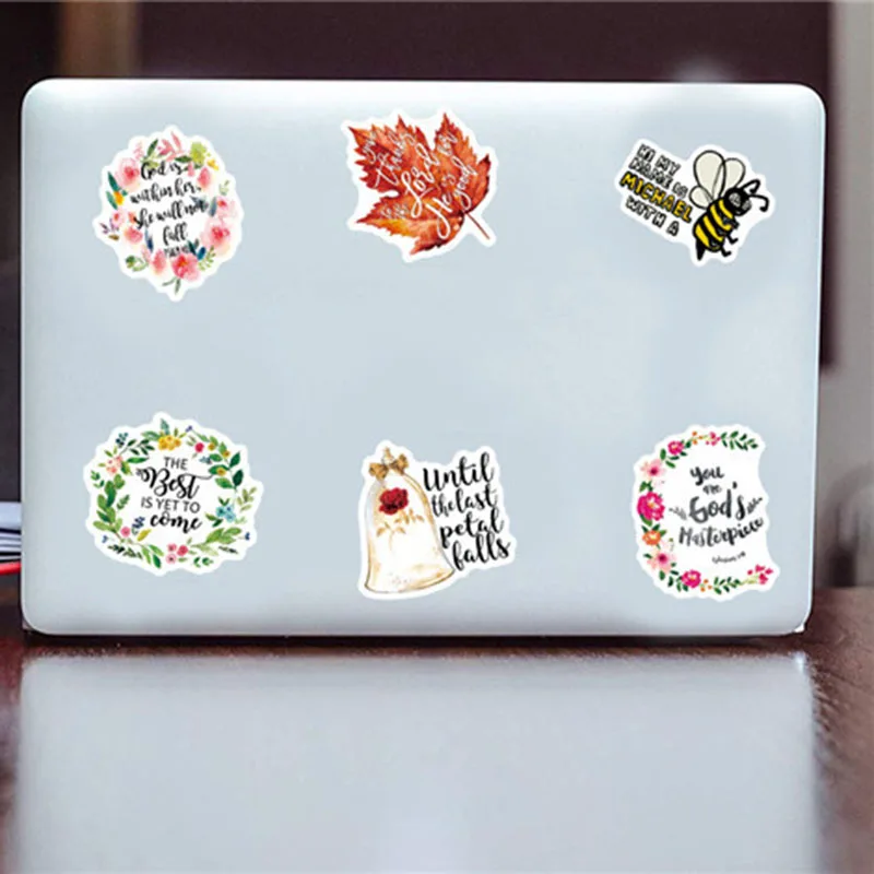 Pegatina motivacional de colores para ni&ntilde;os, calcoman&iacute;as con frases de vida inspiradoras, DIY, para sala de estudio, &aacute;lbum de recortes, 50 Uds.-5