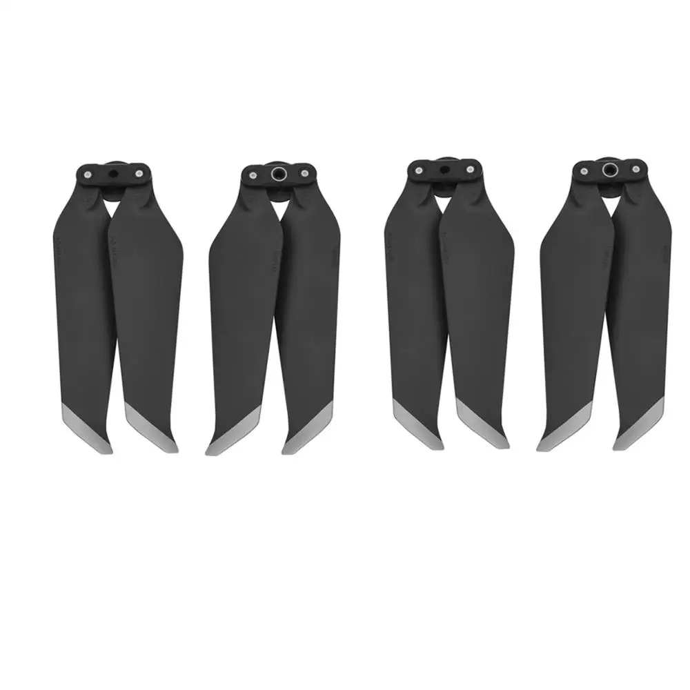 4PCS Silver 4 шт. малошумный Пропеллер для DJI Mavic 2 Pro Zoom Быстроразъемное лезвие 8743 шумоподавляющий вентилятор детали для дрона винтовые принадлежности - Цвет: 4PCS Silver
