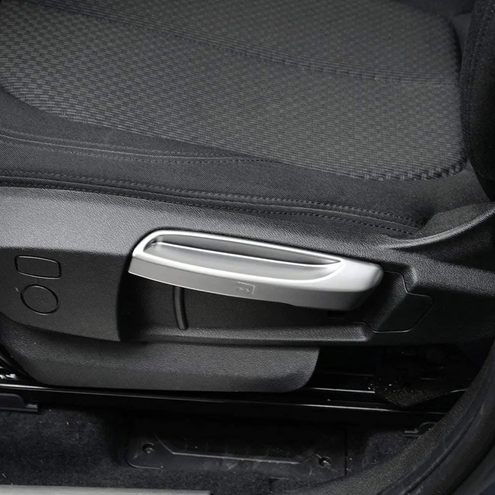 ABS хром Кнопка регулировки сиденья накладка автомобильные аксессуары для BMW 2