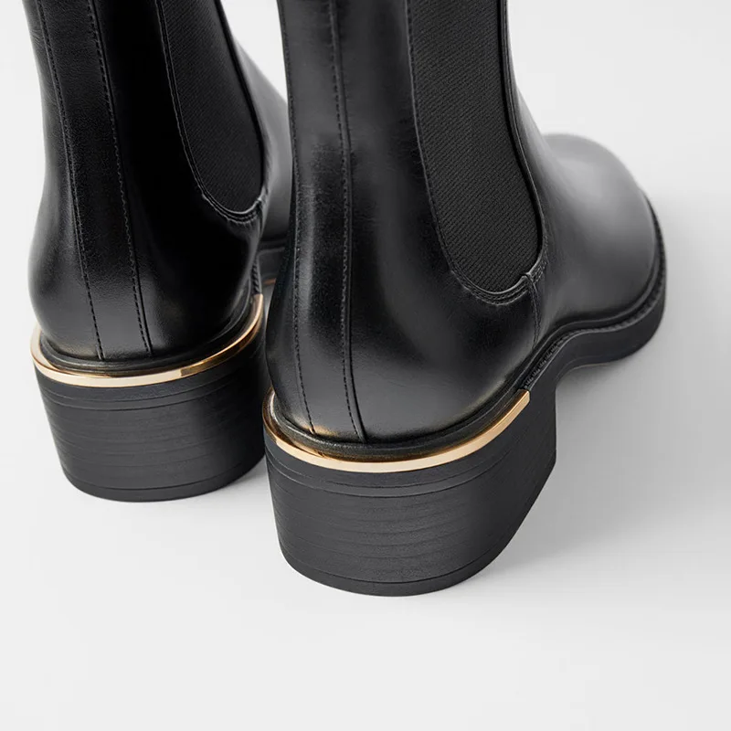 

SOUTHLAND New autumn and winter women's shoes Chelsea booties