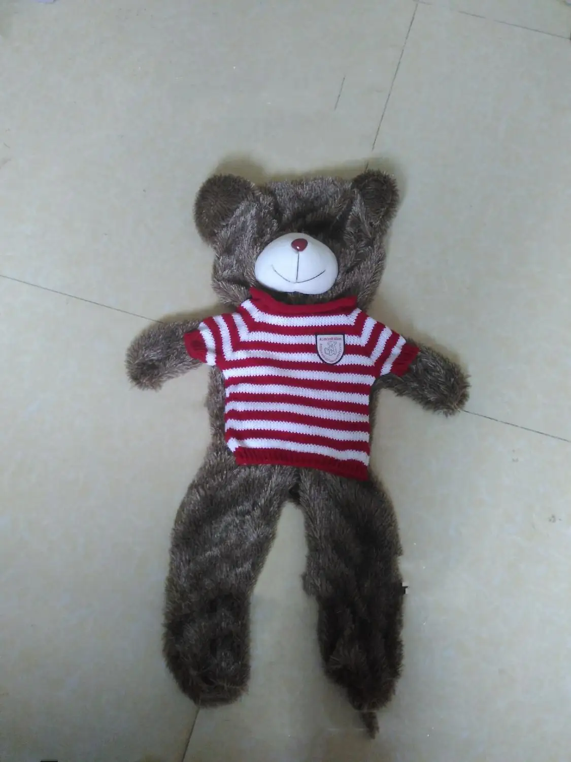 

1PC 80-180cm Teddy Bear Plush Toys Sweater Bear skin Stuffed Animals Bear skin Plush Dolls For Baby Kids Christmas Gifts