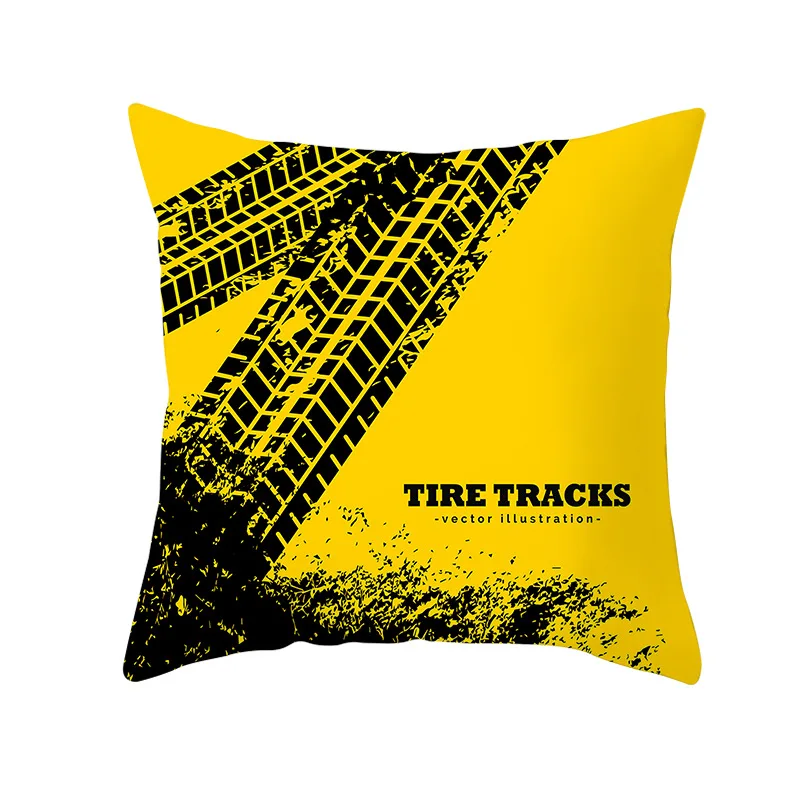 

Yellow Cushion Cover Polyester Pillow Cover Sofa Cushion Home Decorative Pillows Cover For Sofa Pillowcase Pillow Covers 45x45cm