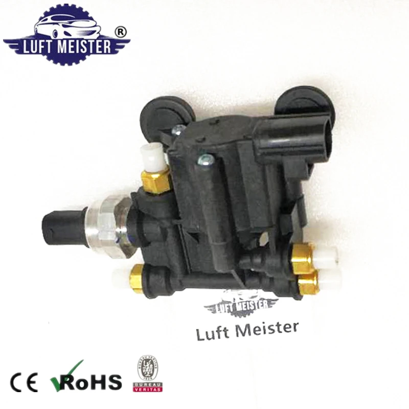 Блок клапанов компрессора RVH000046 для резервуара RQN500080G подходит Land Rover Discovery 3/4 (LR3/LR4)