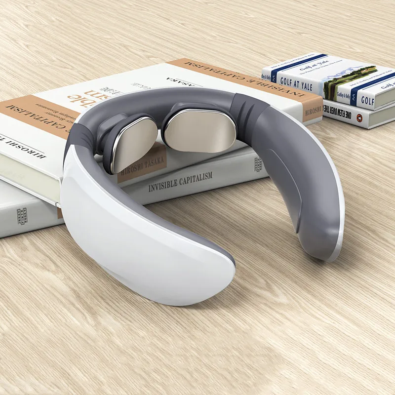 Электрический Интеллектуальный массажер для шеи низкочастотный импульсный