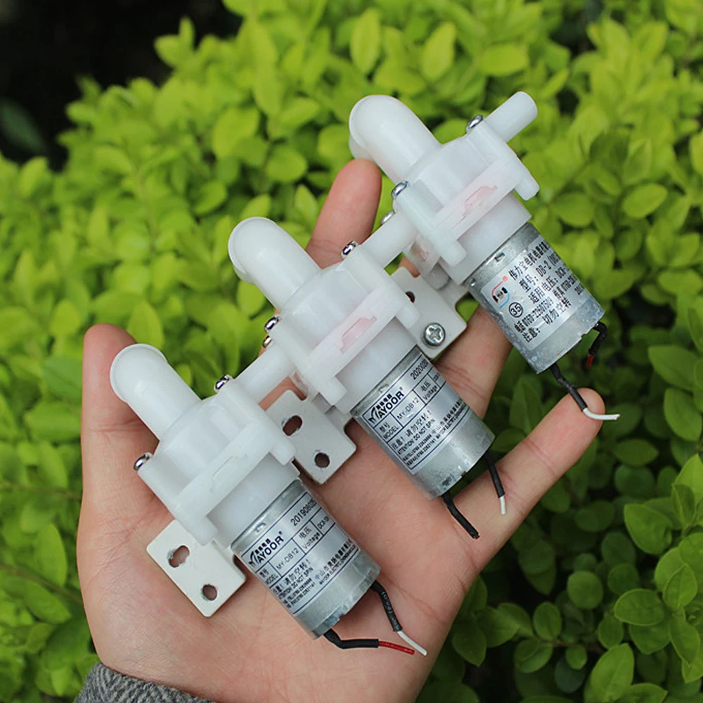 DC 8V 12V 0.3A маленький 370 моторный насос водяной микро центрефужныйэлектро большой