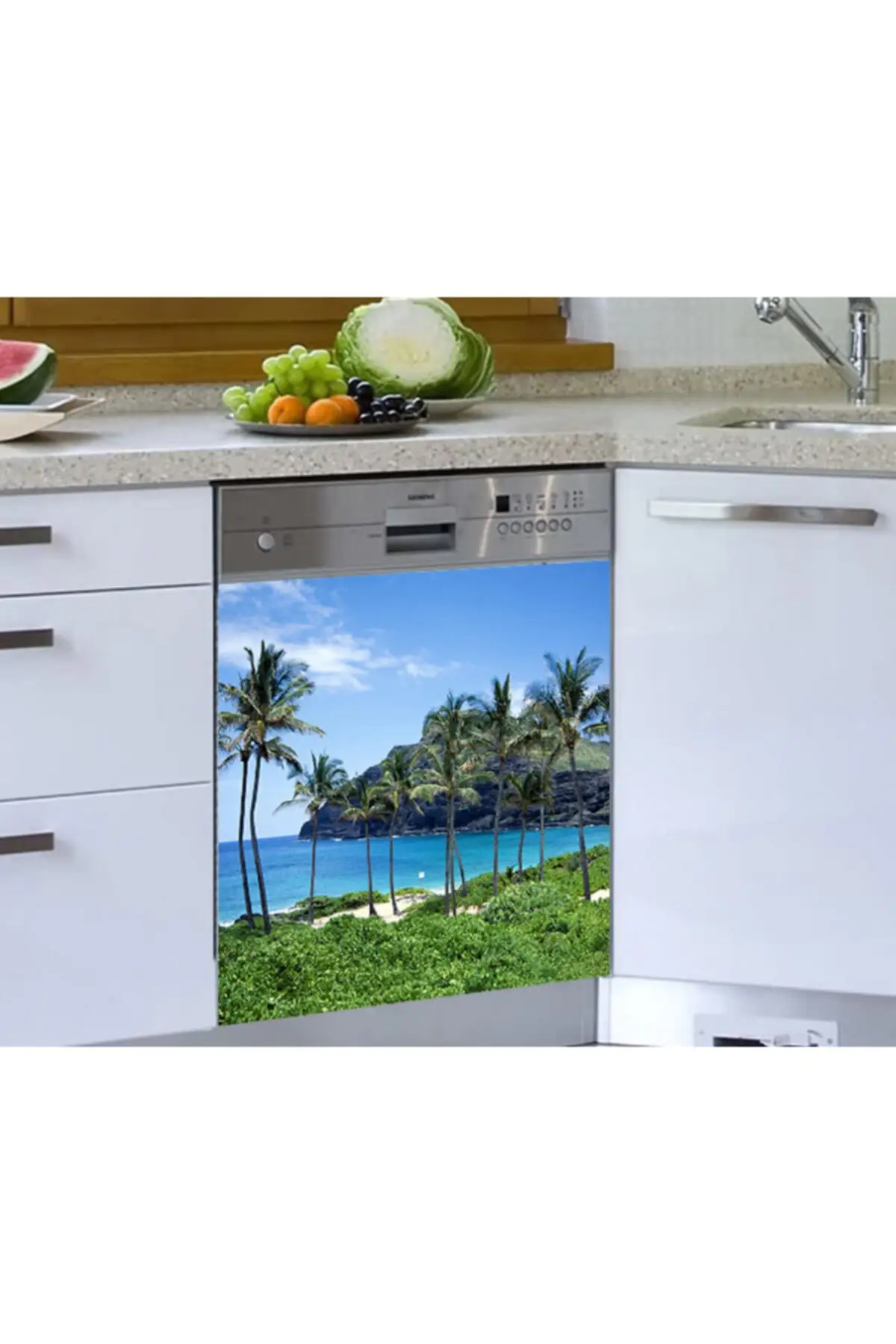 

Dishwasher Sticker Sea Trees