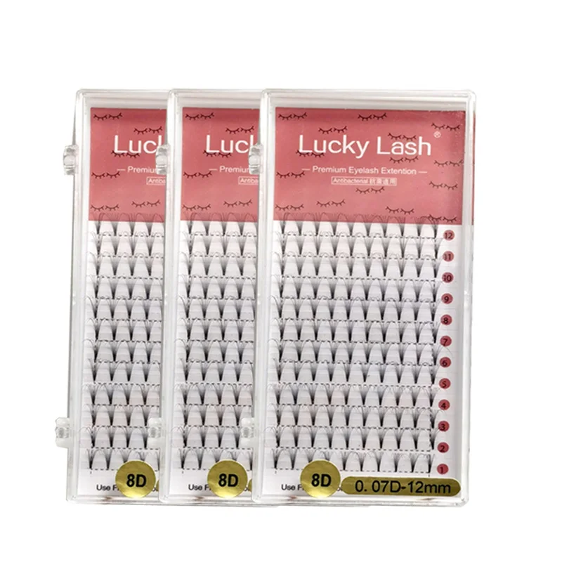 

12Lines premade volume fans 3D/4D/5D/6D/7D/8D/10D russian volume eyelash extensions Premium individual lashes extension