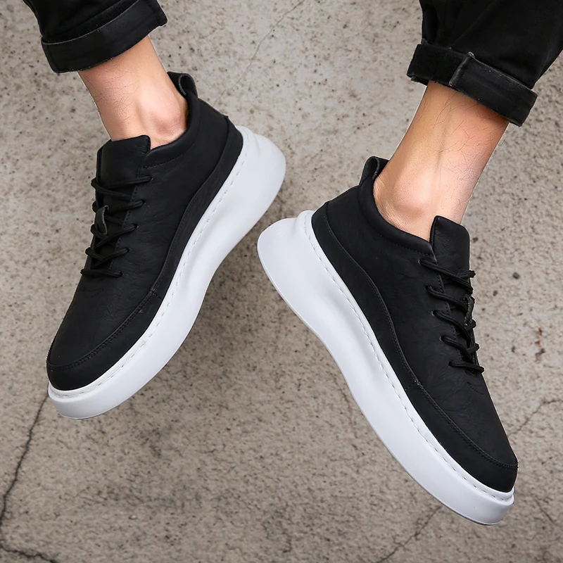 

Men's Shoes Fashion Sneakers Men Autumn Lace-Up Sports Shoes Brand Trainers Casual Leisure Footwear Male Casual Shoes *