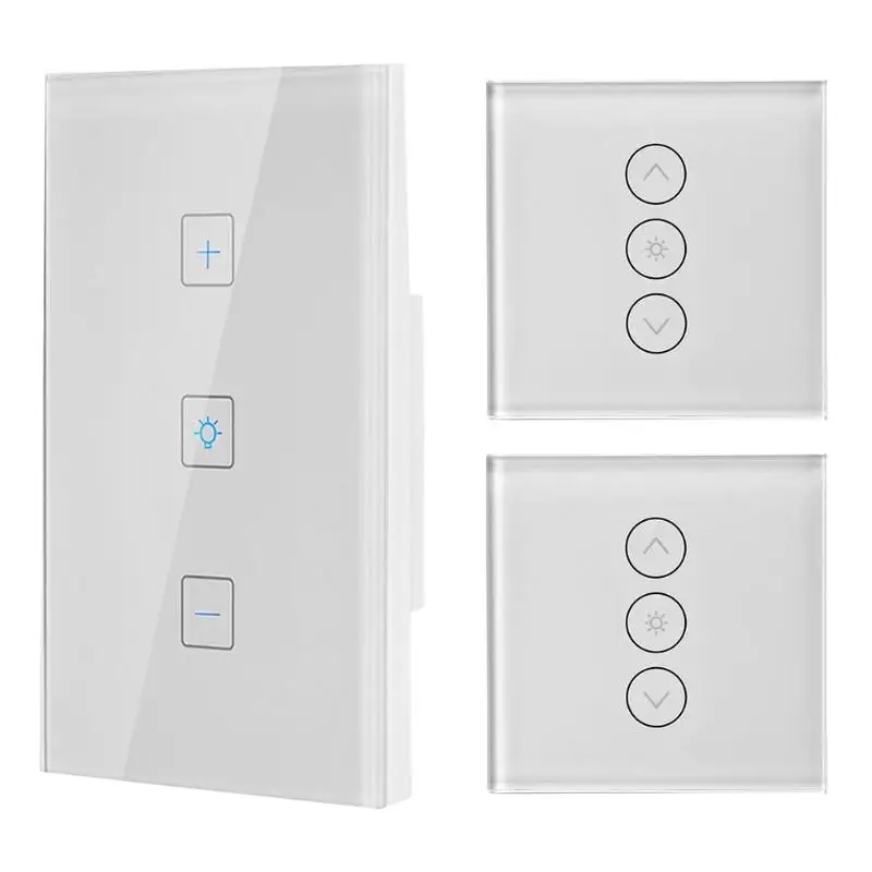 Стандарт США ЕС Великобритании беспроводной WiFi умный сенсорный настенный