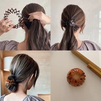 women hair accessories 2021 hair clips for girls ponytail grab clip hair tie ornaments hairpin tiara butterfly fashion new