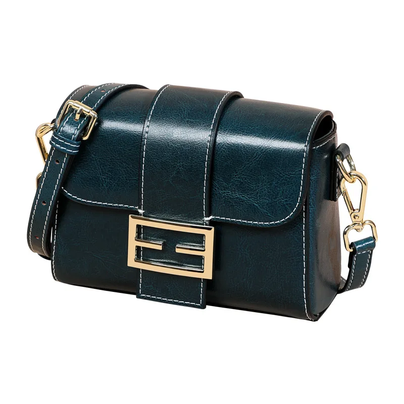 

Fashion Simple Small Square Bag Women's Designer Handbag 2021 High-Quality Leather Chain Mobile Phone Shoulder Bags