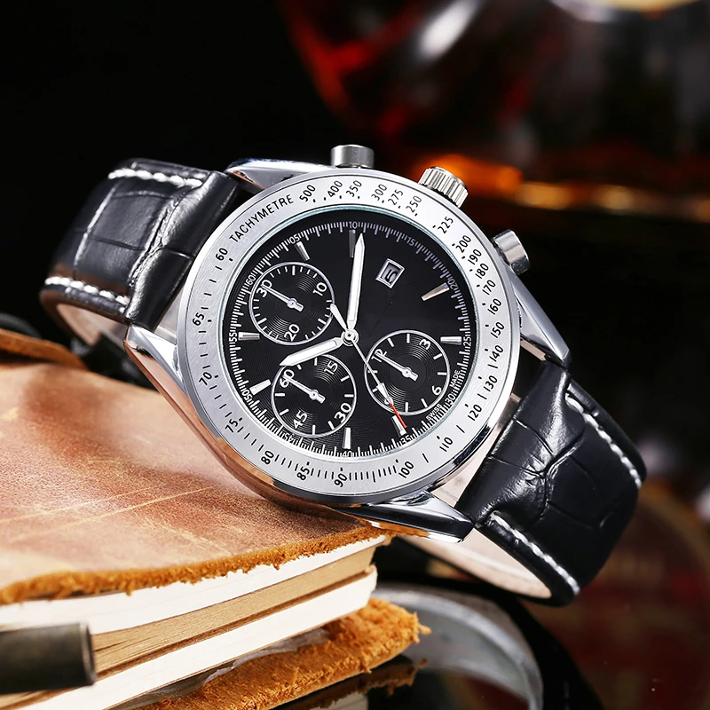 

Men's Fashion Atmosphere Leisure Business Watch Waterproof AAA+ Stainless Steel High Quality Watch