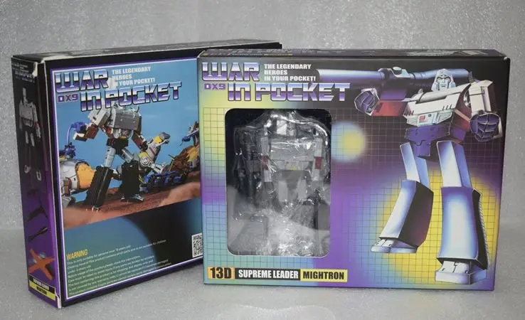 Новая игрушка-трансформер DX9 X13D война в кармане мощная битва поврежденная Ver. В