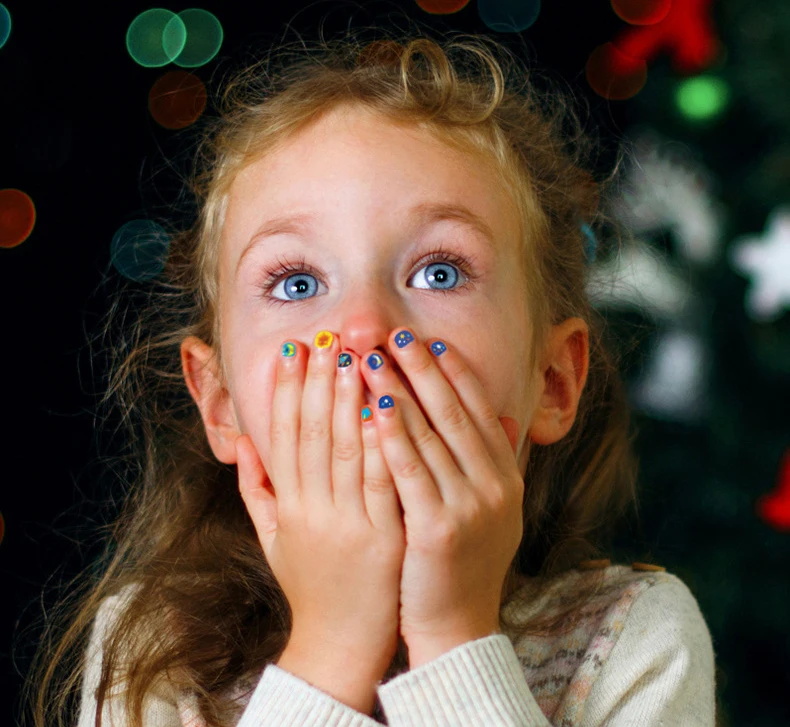 4 листа/набор универсальные наклейки для ногтей в виде животных | Игрушки и хобби