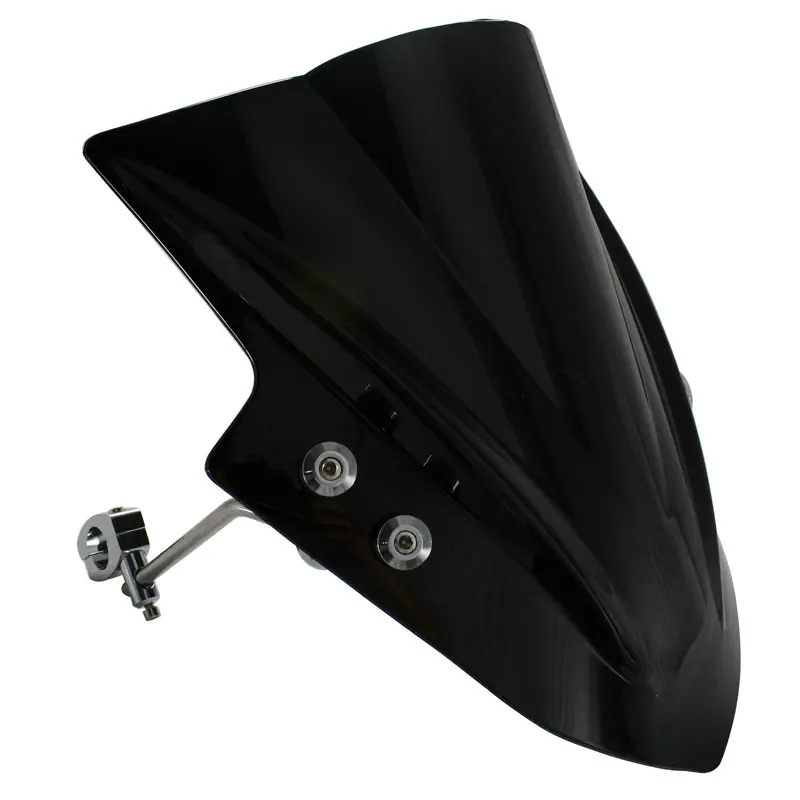 Ветровое стекло для 2008- Honda CB1000R CB300F CB300R CB500F CB500X CB 1000 R 300 500 F X ветер дефлекторное лобовое стекло кронштейн