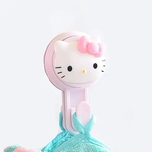 Стеллаж для хранения с рисунком Hello Kitty бесшовный настенный Многофункциональный