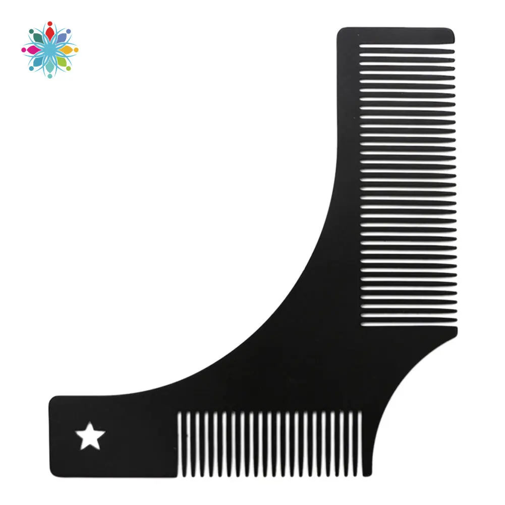 1 шт. Для мужчин придание формы для укладки волос шаблонная линейка расчески