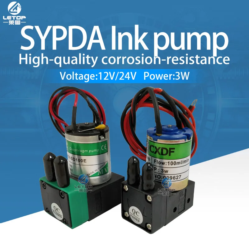 2 шт. чернильный насос для струйного принтера 3 Вт 12 24 В | Компьютеры и офис