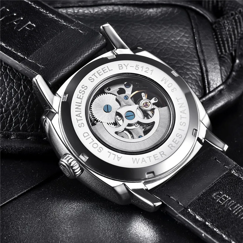 2021 Benyar дизайнерские кожаные часы для мужчин водо-и водостойкие роскошные ручные