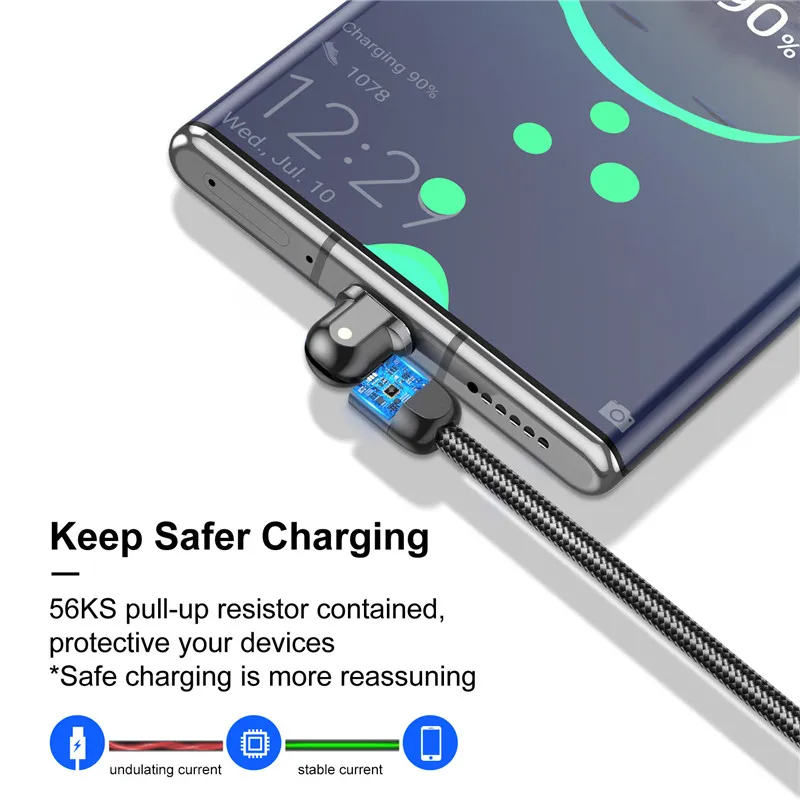USB type C кабель Uslion длина 0 5/1/2 м. цвета на выбор|Кабели для мобильных телефонов| |