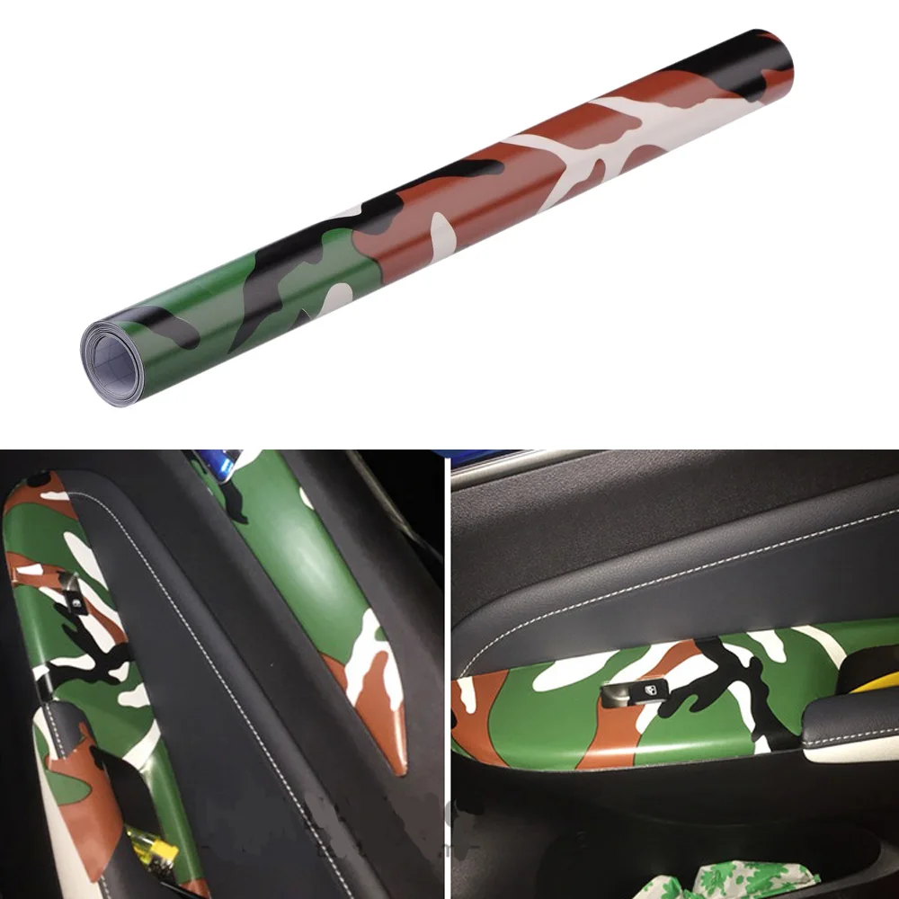 Автомобильная наклейка зеленая камуфляжная виниловая пленка фотопленка выпуск