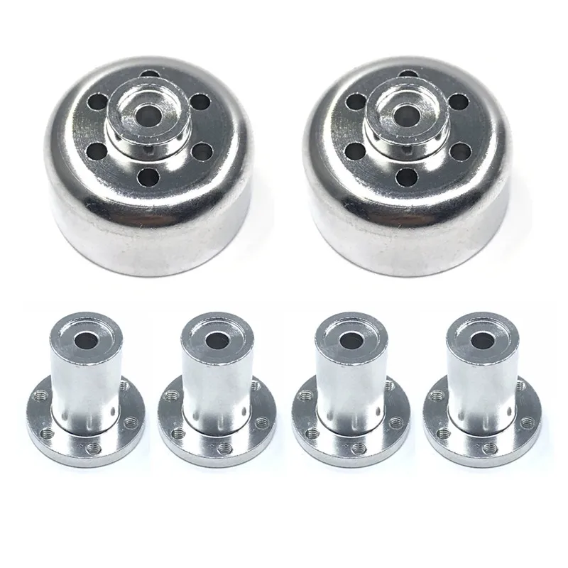 2 шт. для WPL колесо радиоуправляемого автомобиля передний разъем + 4 задний B1 B16 B24 B36