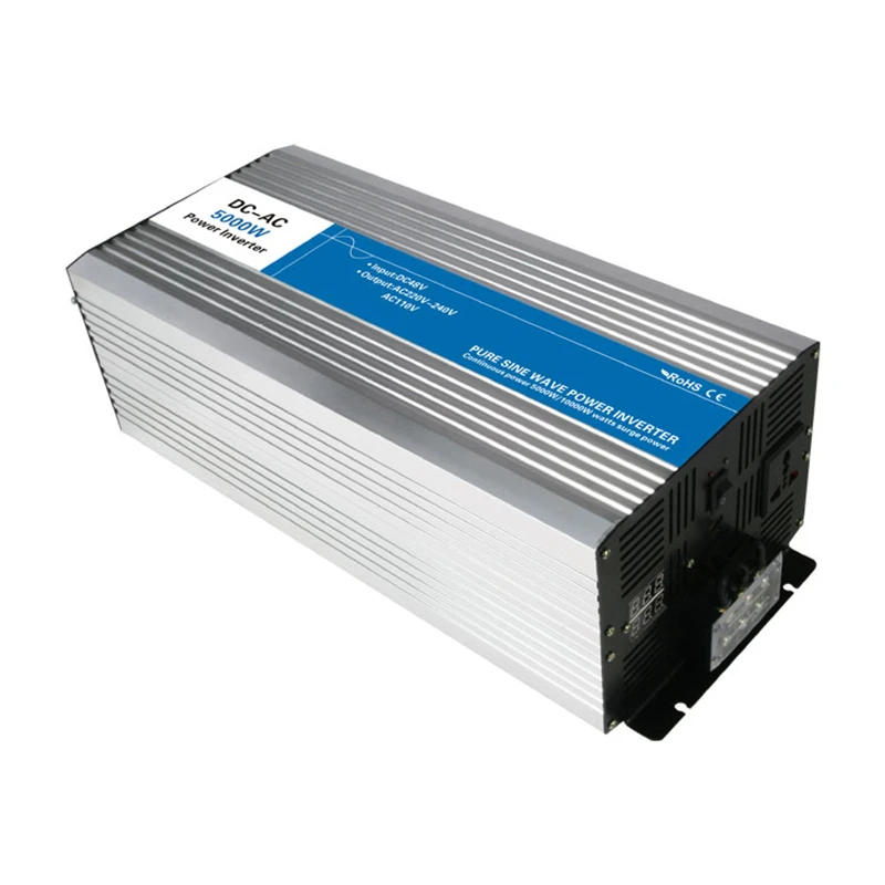 Инвертор немодулированного синусоидального сигнала 5000 Вт постоянный ток 12 В/24