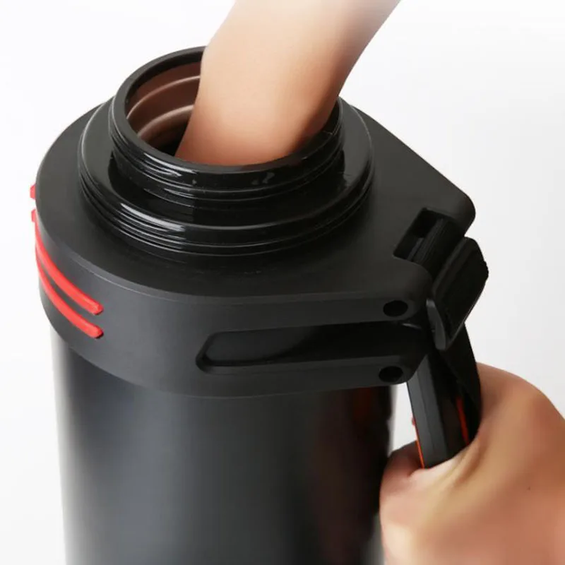1.2L/1.6L/2L/2.5L/3L термос из нержавеющей стали для путешествий на открытом воздухе, бутылка для воды, портативная вакуумная колба с изоляцией, чайники