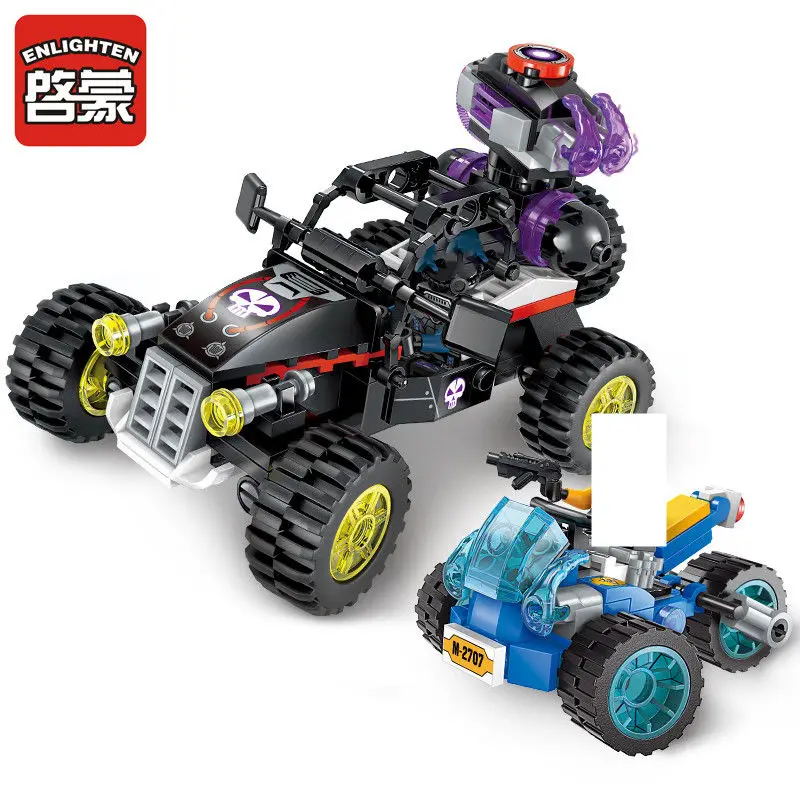 4 стиля высокотехнологичные эры деформации строительные блоки для автомобилей