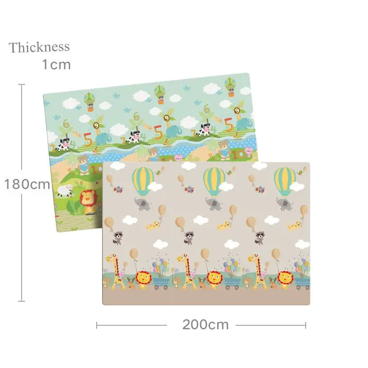 Детский ковер игровой коврик детский гимнастический для ползания игрушек детей