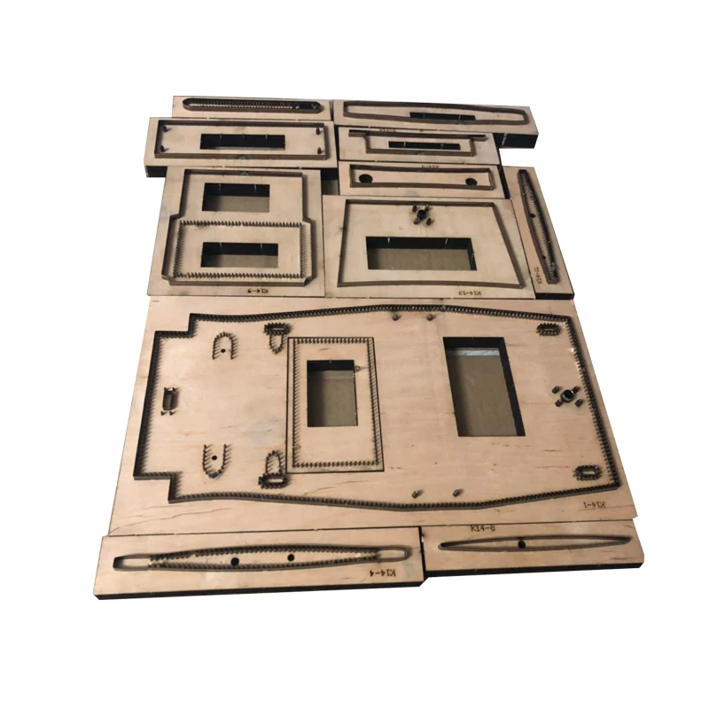 Японское стальное лезвие штамп с деревянными лезвиями резак сделай сам для кожи