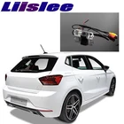 Liislee для SEAT Ibiza 6J 6P KJ 2008  2020 Автомобильная камера заднего вида с высокой камерой заднего вида для использования CCD с разъемом RCA