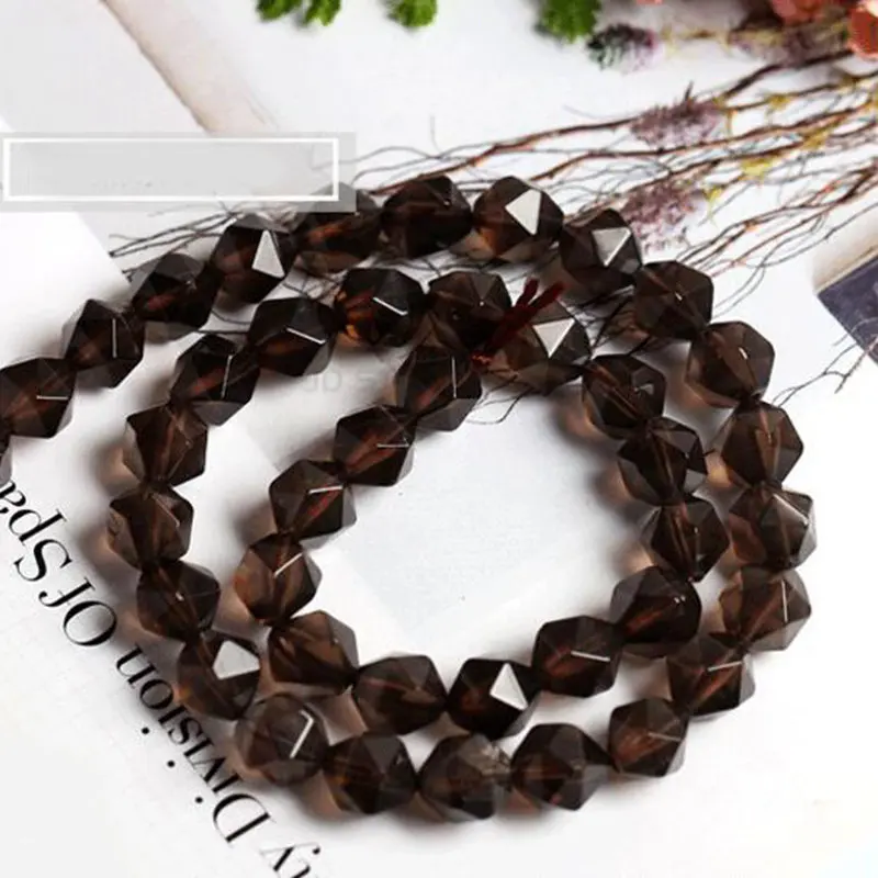 

High Quality Natural Stone 6/8/10/12mm Rhombus Shape Necklace Bracelet Jewelry DIY Gem Loose Beads 38cm wk162