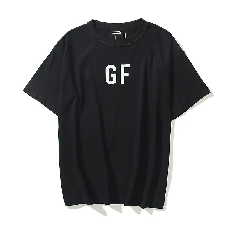 

Spring and summer fog feel of God GF short sleeve main trend Fugui 3M reflective high street T-shirt