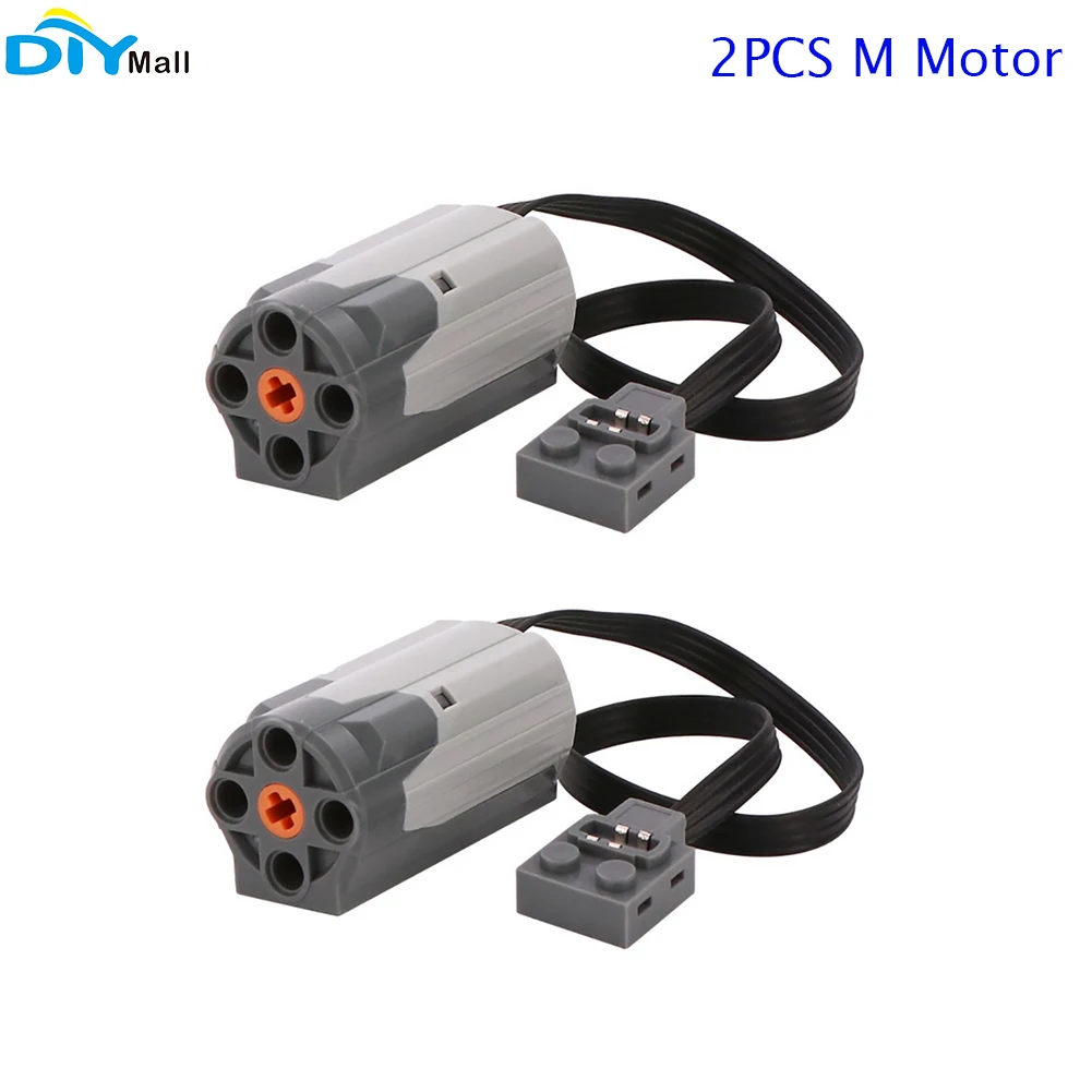 

2PCS Technical Power Functions 8883 M Motor Compatible with legoed MOC Parts Electric Assembled Building Blocks Car Toys