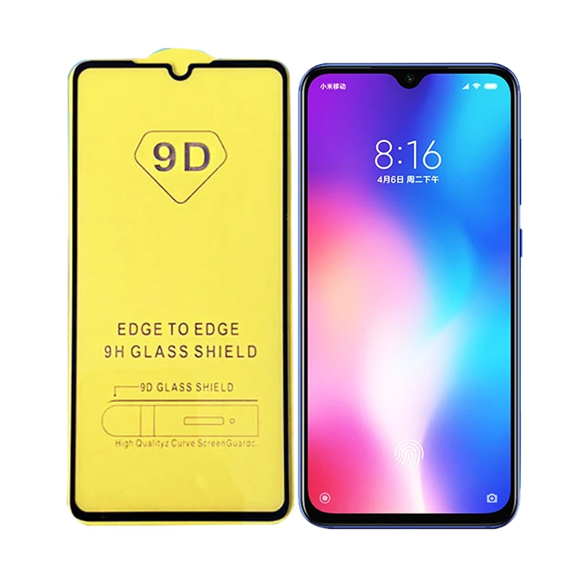 9D закаленное стекло для Xiaomi Mi 9 Lite T Pro Защитное экрана Mi9T 9TPro полное покрытие