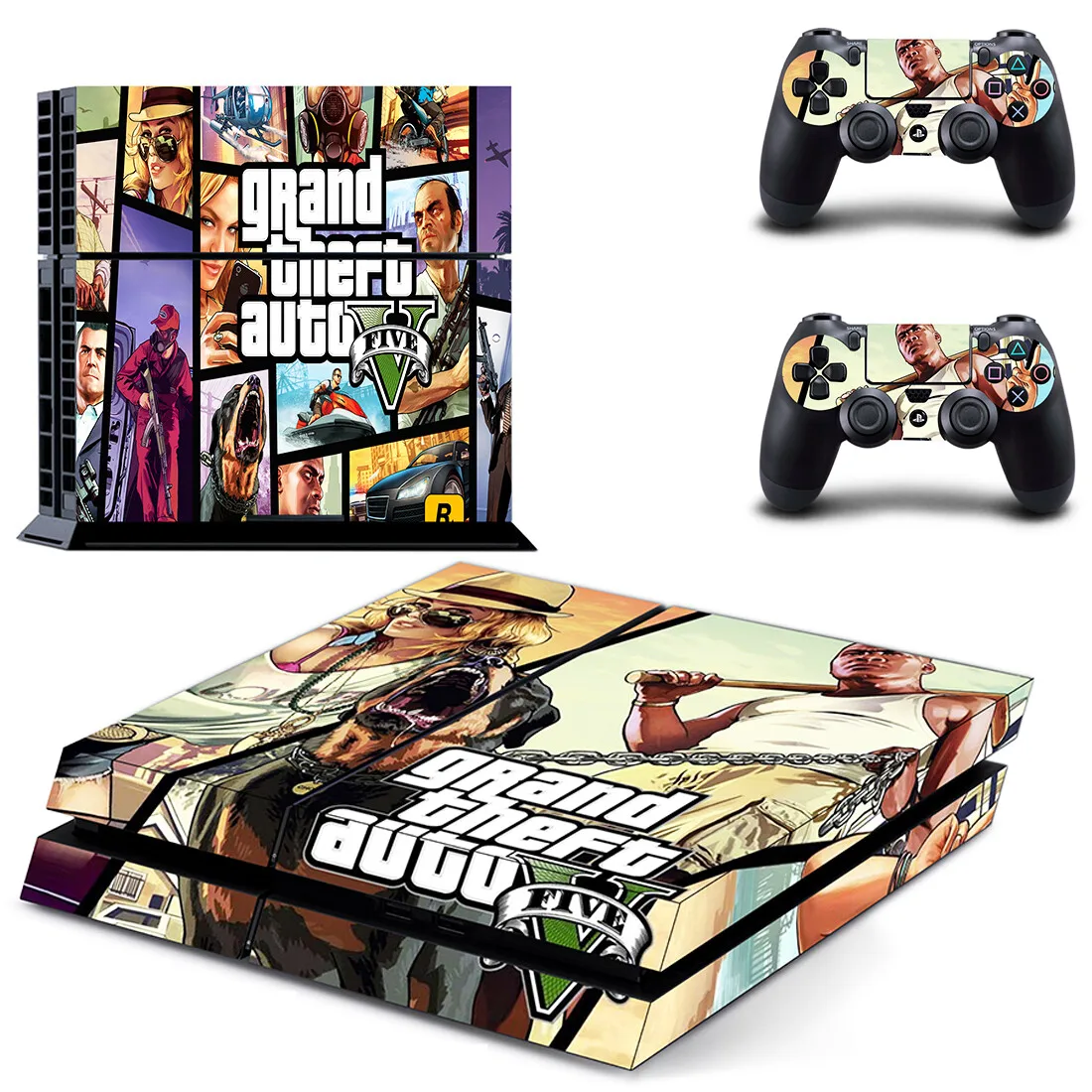 Наклейки GTA5 GTA PS4 s Play station 4 наклейки для консоли PlayStation и контроллера Скины