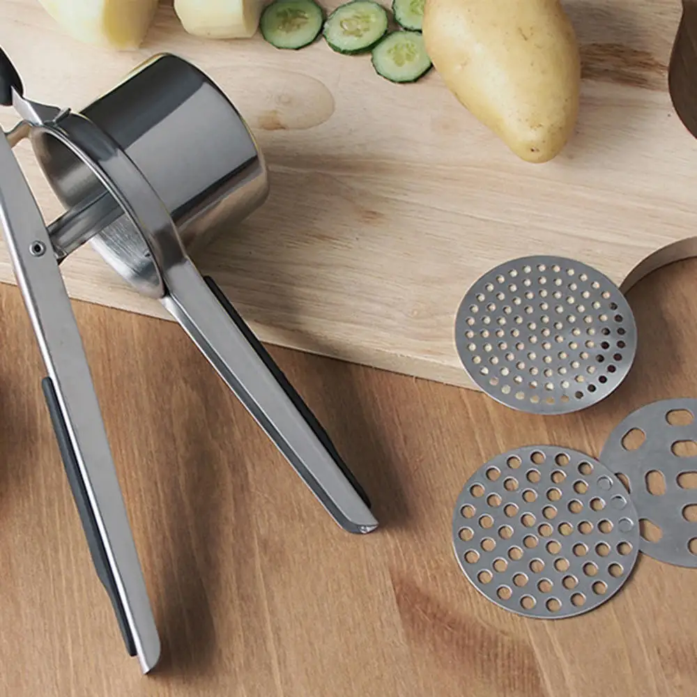 Пресс для картофеля и чеснока аппарат нарезки рицов кухонные инструменты