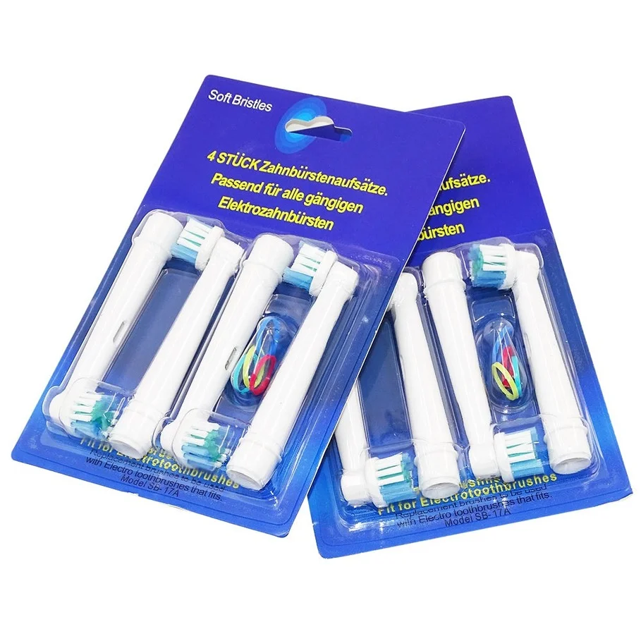 

4Pcs Electric Rotation Replacement Toothbrush Soft Bristle Heads for Oral Hygiene B Precision Electric Tooth Brush Head 66