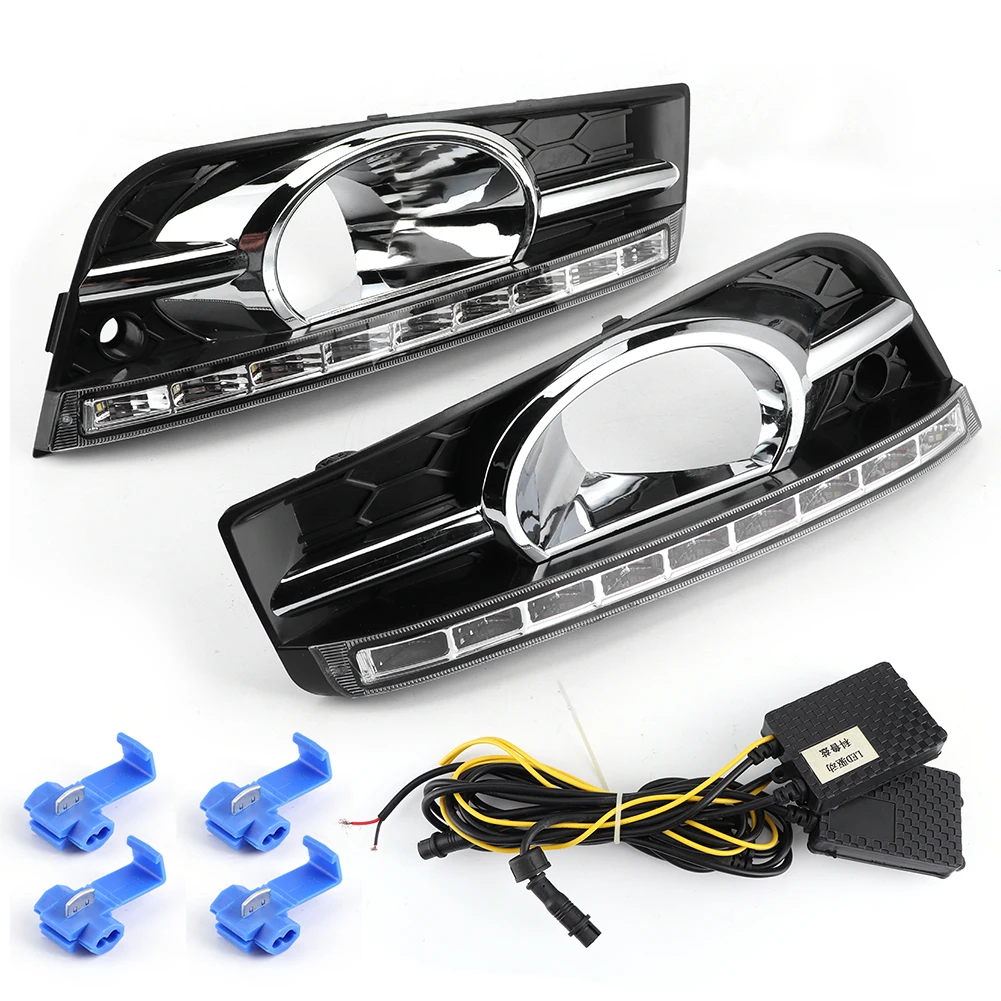 Автомобильный светодиодный DRL Дневной светильник высокого Яркость подходит для