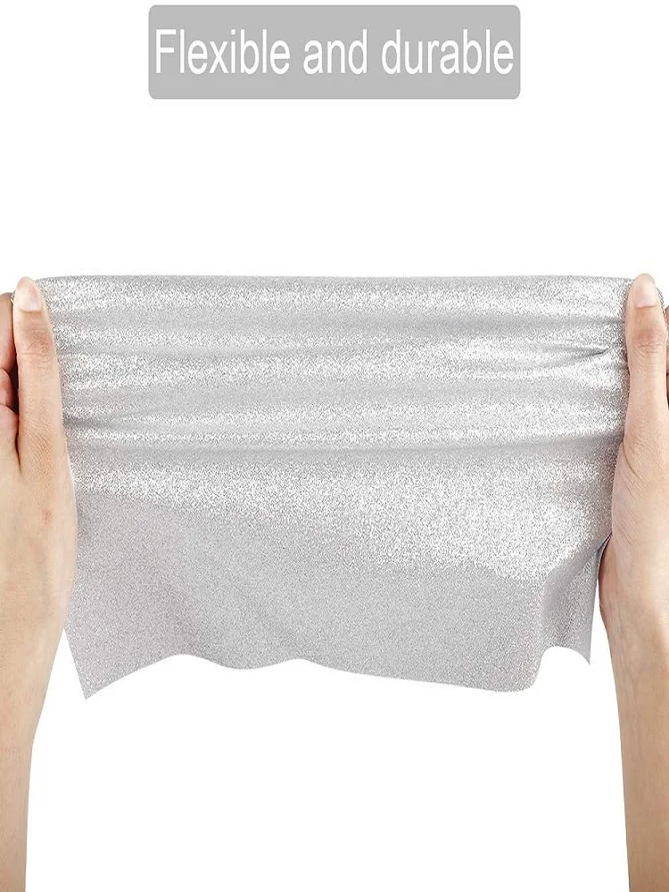 Блестящий винил для теплопередачи 12 × 10 дюймов 1 лист переводной нанесения утюга