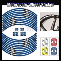 motorcycle wheel sticker reflective rim stripe tape motorbike decal styling stickers for bmw motorred gs trophy 2020