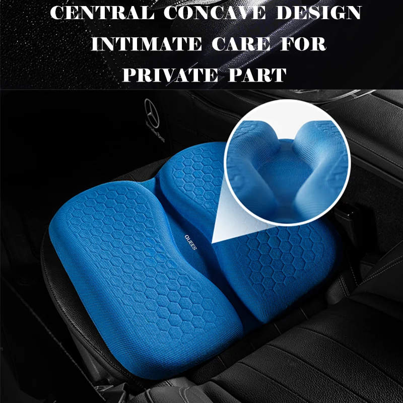 Подушка сиденья автомобильная из пены с эффектом памяти дышащая не скользкая |