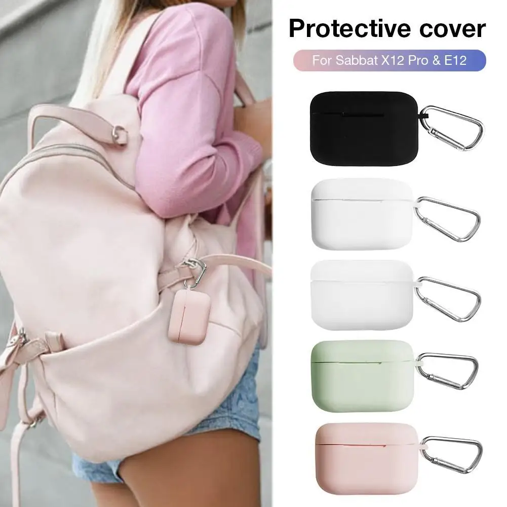 ТПУ силиконовый Bluetooth беспроводной чехол для наушников X12 PRO защитный Аксессуары